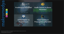 Desktop Screenshot of makromedya.com.tr